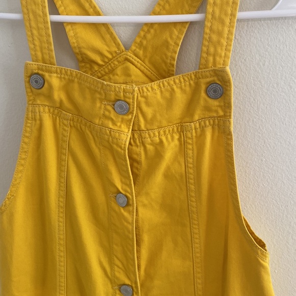 GAP Denim Yellow Overall Dress| Spring Easter - Picture 3 of 7